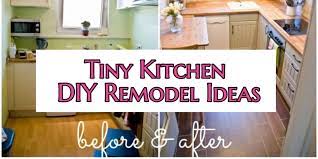We know how important space can be when it comes to kitchen design, but that doesn't mean that a small kitchen has to compromise on style. Small Kitchen Ideas On A Budget Before After Remodel Pictures Of Tiny Kitchens Clever Diy Ideas Kitchen Diy Makeover Kitchen Remodel Small Tiny Kitchen