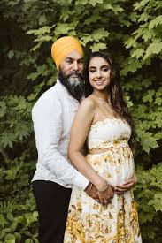 The federal ndp leader announced on social media wednesday afternoon that his wife, gurkiran kaur sidhu, is pregnant with their first. N1pkb7pptwd1wm