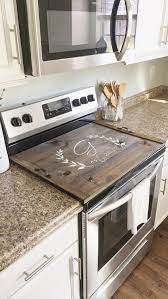 stove top cover custom wooden stove
