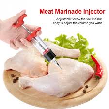 Stainless Steel BBQ Marinade Seasoning Injector Needle Professional Chef  Tool Meat Marinade Flavor Injector (30ml) BBQ Tool, Turkey Syrinnge  Seasoning Syrup Grill Baking Injectionn Syrinnge: Buy Online at Best Prices  in Pakistan |
