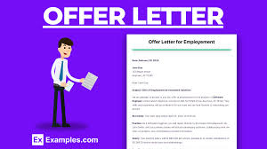 offer letter 58 exles word