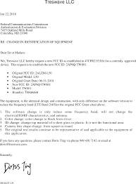 Tw801 Tw801 Cover Letter Request For Change In Id Letter