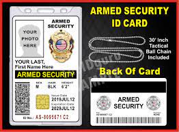 We did not find results for: Armed Security Guard Id Card The Id Guru