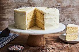 golden vanilla cake recipe king