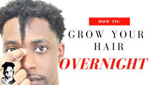 how to grow your hair overnight