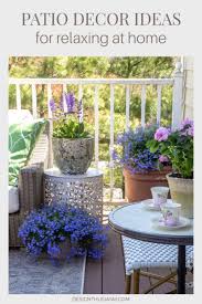 Outdoor Living Cheerful Patio Ideas