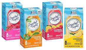 Crystal Light 4 Favorite Flavors Sugar Free On The Go Drink Mix Variety Pack 10 Count Each Pack Of 4 Amazon Com Grocery Gourmet Food