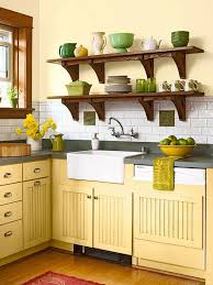 Tuscan Kitchen Yellow Kitchen Cabinets
