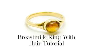 tmilk ring with hair tutorial