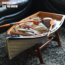 Multi coloured old boat wood style spool coastal coffee table 81 cm x 81 cm diameter with 3 sleek black hairpin metal legs made to order. Supply Boutique Mediterranean Style Creative Boat Tea Table Living Room Furniture With A Light Coffee Table Eg8815