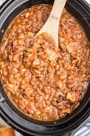 slow cooker baked beans the magical