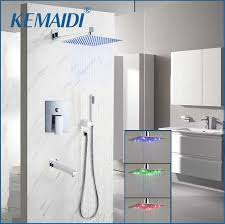 Buy shower head diverter valves and get the best deals at the lowest prices on ebay! Kemaidi Bathroom Wall Mounted 8 Rain Shower Head Valve Mixer Tap W Hand Chrome Shower Rainfall Shower Mixer Faucet Set Faucet Set Shower Mixer Faucetshower Mixer Aliexpress