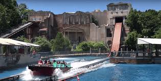 fire closes escape from pompeii ride at