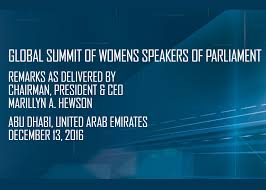 Global Summit Of Womens Speakers Of Parliament Lockheed Martin