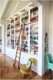 Library Bookcases With Ladders Home