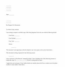 Letter Request Documents