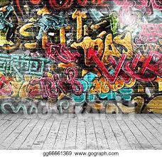 900 Graffiti Wall Clip Art Royalty