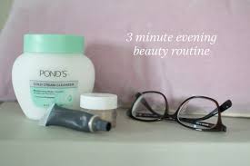 3 minute evening cleansing routine