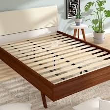 When a mattress is placed directly on slats or metal spring, the mattress will tend to rip or sink. Modern Sleep Heavyduty Wooden Bed Slats Bunkie Board Frame For Any Mattress Type Home Garden Furniture Patterer Home Garden