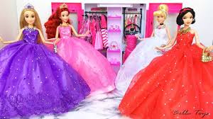 barbie doll dresses disney princess