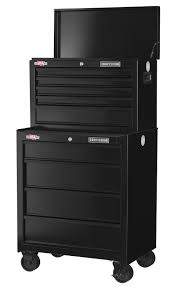 5 drawer steel tool chest black