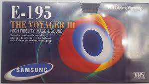 Kaseta VHS Samsung 195min E-195 - RAD-WIK