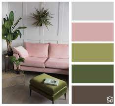 color palette living room