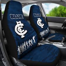 Carlton Blues Car Seat Covers Anzac Day