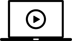 Laptop Video Play icon PNG and SVG Vector Free Download