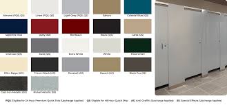 Powder Coated Steel Bathroom Stalls Low Cost Partition Plus
