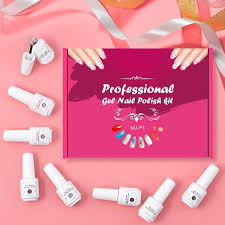 holybo gel nail polish kit with u v