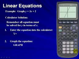 graphing linear equations calculator