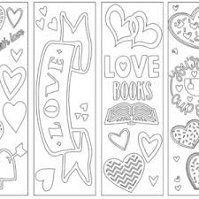 There are 7 pages in the pack and each. Valentine Printable Colouring Page Bookmarks Mum In The Madhouse
