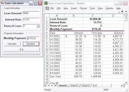 Loan Calculator Excel Spreadsheet Luxury Extra Principal Home