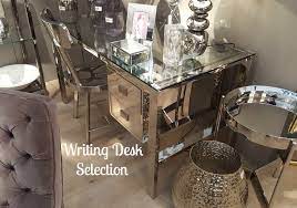5 out of 5 stars. French Furniture Home Office Mirrored Writing Desk La Maison Chic