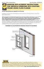 window replacement instructions for