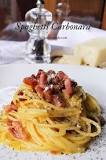 What is traditional carbonara made from?