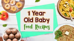 old baby food chart along with recipes