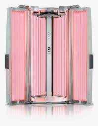 Renuvaskin S4800 Red Light Therapy Booth Open Tanning Bed
