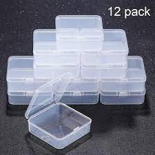 Categories kitchen storage & organization. 12 Small Rectangle Clear Plastic Lightweight Containers Storage Box With Lid Usa Ebay Clear Plastic Containers Plastic Container Storage Small Plastic Containers