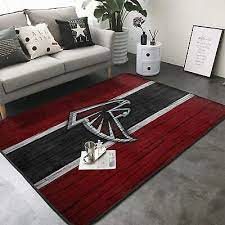 atlanta falcons rugs living room