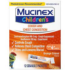 children s mucinex chest congestion and