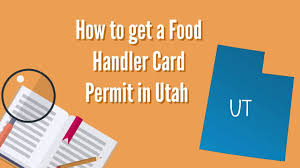 food handler card permit in utah