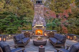 30 Outdoor Fireplace Ideas Cozy