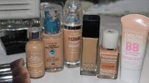 my top foundations for acne