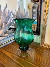 Glass Pedestal Vase Hurricane Vase
