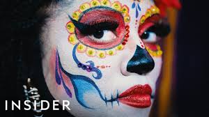 why skull makeup is a day of the dead