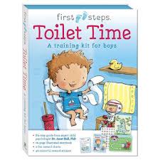 First Steps Toilet Time For Boys Book