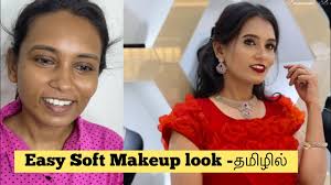 simple wedding makeup look in tamil