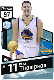 So klay mom white dad half white and bahimian makes klay 75 percent white and 25 percent islander not black but people of color. Klay Thompson 97 Nba 2k17 Myteam Diamond Card 2kmtcentral